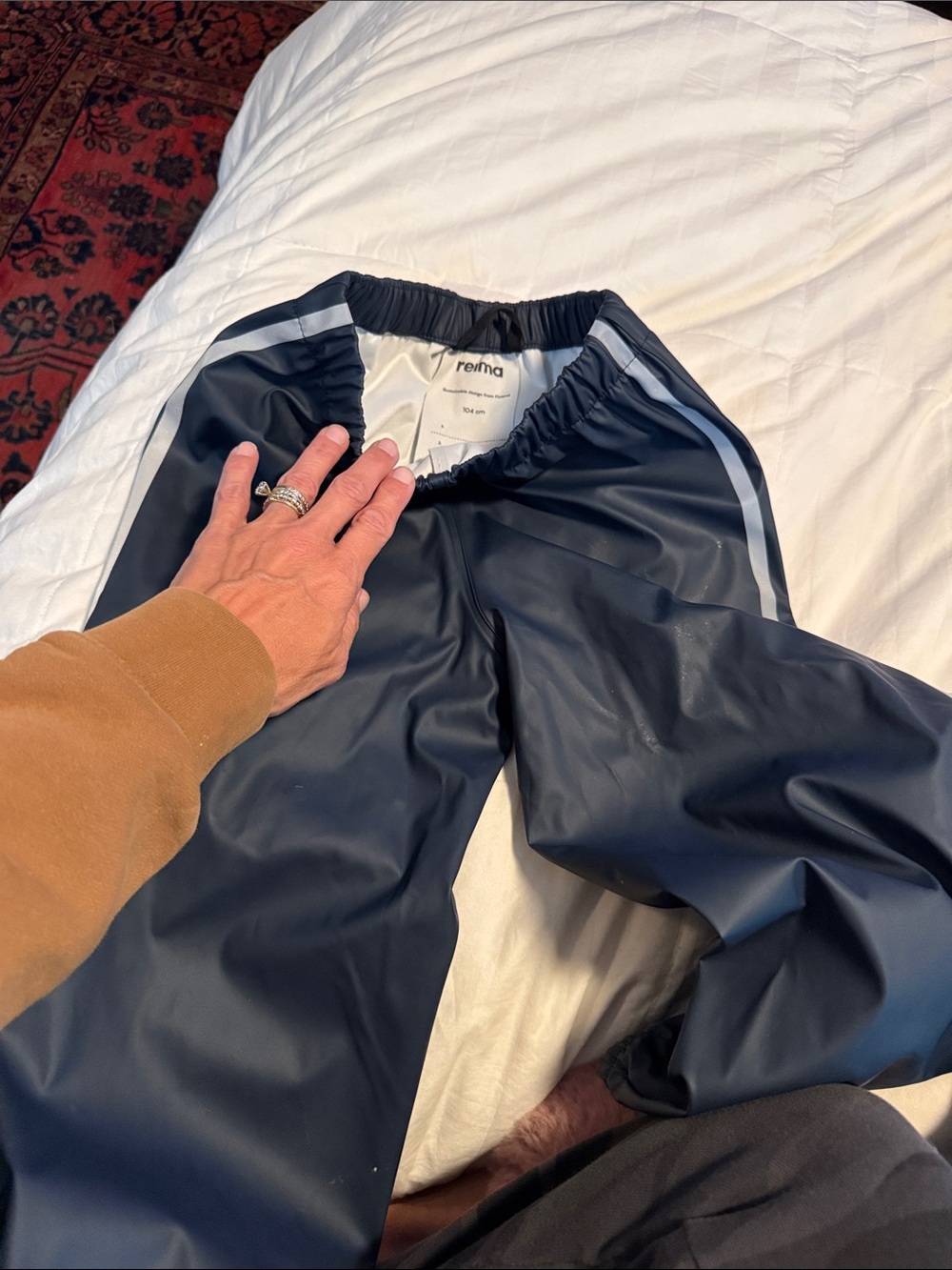 Reima Navy Kids Waterproof Rain Pants